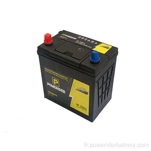 Batterie de démarrage de voiture au plomb-acide 12V 35AH 38B20 MF